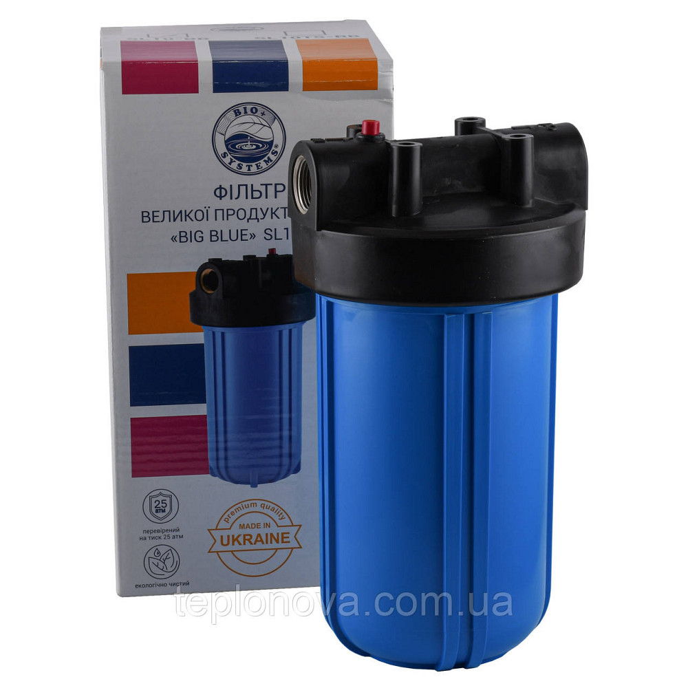 Фильтр-колба + ПП картридж Bіо+ systems SL10-BB Big Blue 10″, 1″ Черновцы - изображение 3