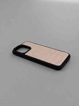 Кожаный чехол на айфон противоударный для Apple iPhone из натуральной итальянской кожи 17 Air, 17 Pro, 17 Pro Max поликарбонат роз Одесса