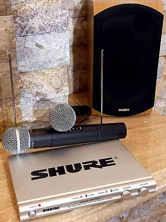 Комплект беспроводных микрофонов Shure SH-500 (2 микрофона SM-58II) Киев