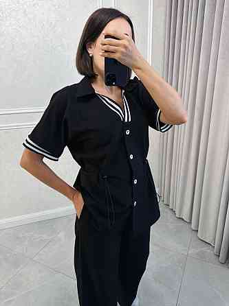 Женский костюм двойка: пиджак и штаны с лампасами в стиле спорт шик турецкий тиар 48/52 Одесса