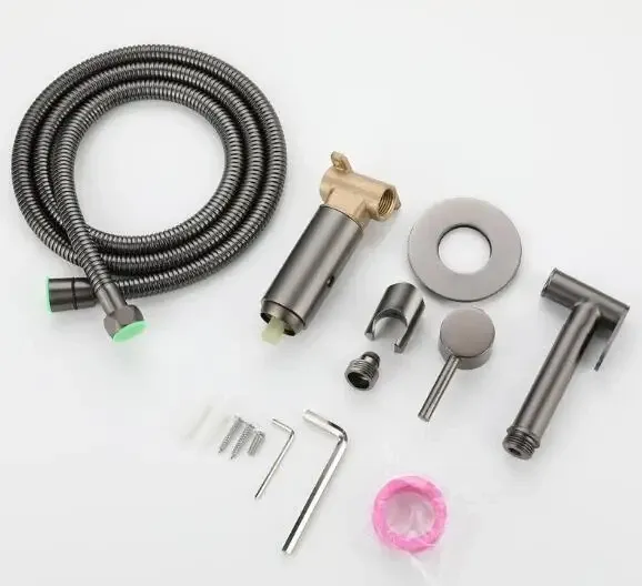 Змішувач для гігієнічного душу Mixxus SUS-333 Graphite вбудований колір графіт (MI6565) Чернівці - фото 5