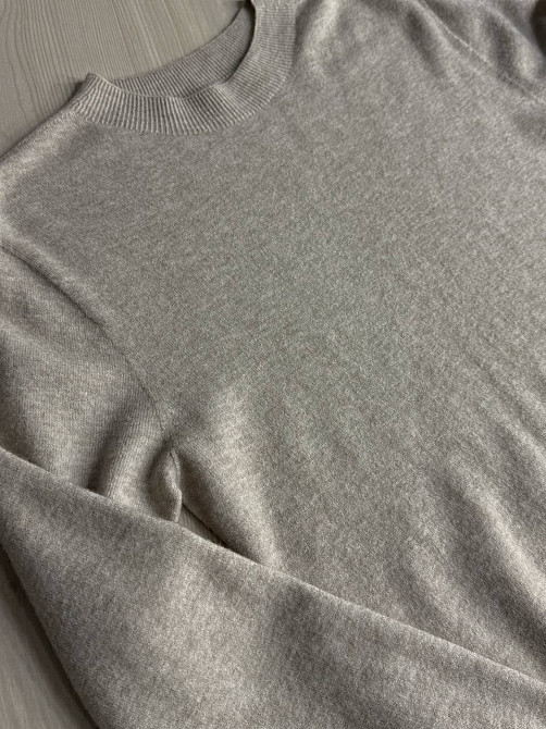 Светр жіночий A-N 2403 водолазка гольф базовий з круглим горлом, бежевий, one size Київ - фото 14