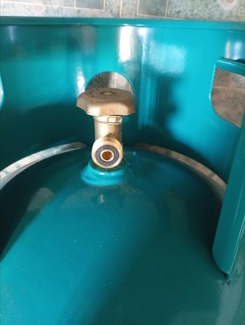 Газовий балон побутовий на 11кг газу (27 л водяного об'єму) на різьбу 21,8 польського виробника GZWM Стрий - фото 4