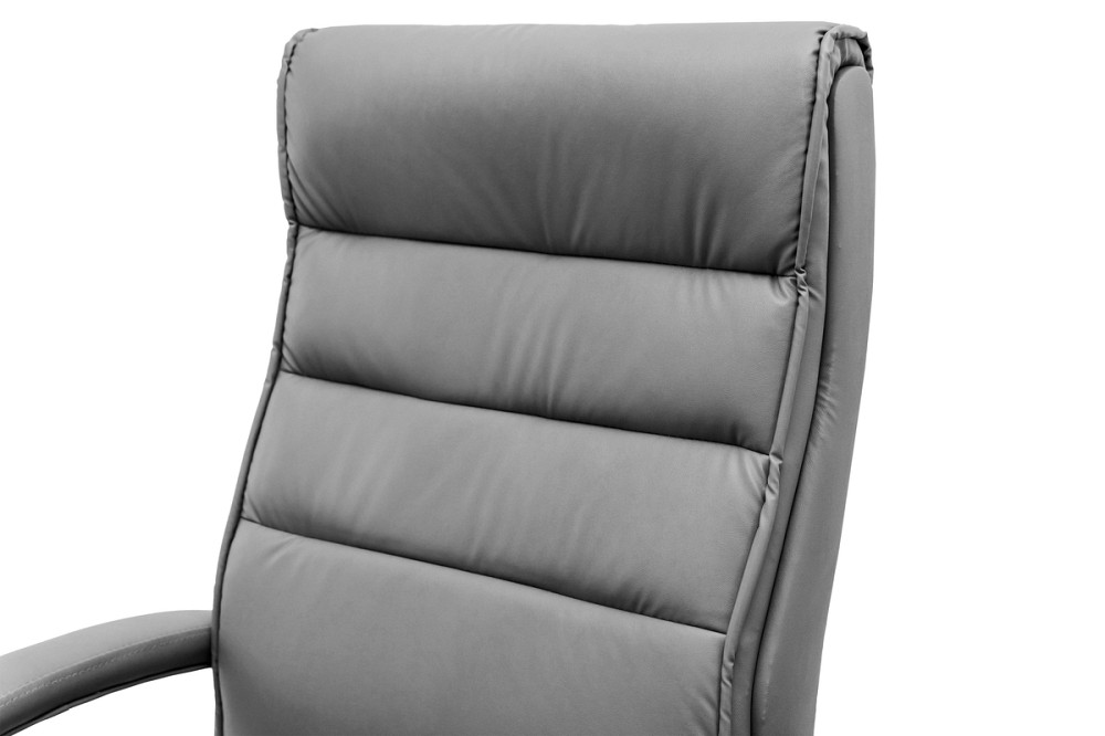 Стілець офісний Паскаль Лайт, сірий Киев - изображение 6