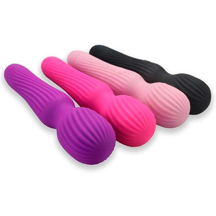 Багатофункціональний ребристий вібратор Чорний Вінниця - фото 8