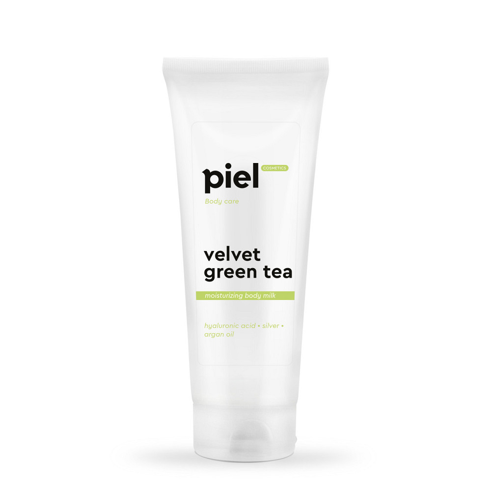 Зволожувальне молочко для тіла з ароматом зеленого чаю Piel Velvet Body Milk Green Tea 250 мл Дніпро - фото 1
