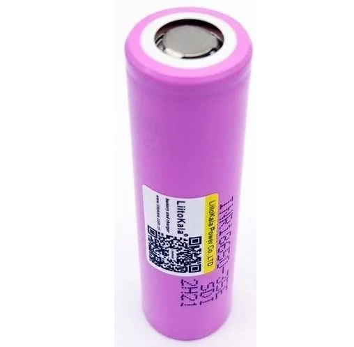 Високоємний акумулятор LiitoKala Lii-35E 18650 3500mah без захисту (Рожевий) Київ