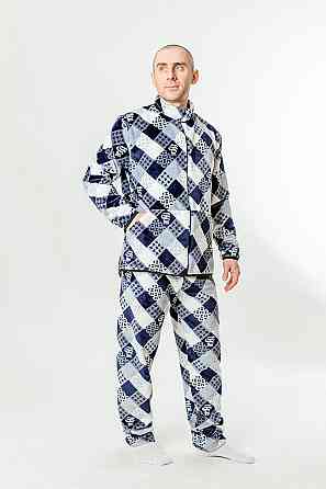 Комплект домашний мужской, темно-синий, топ Крохатушка одяг Киев