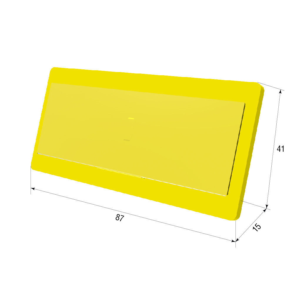 Цінникотримач EKOSTAR 87х15х41 мм Київ - фото 3