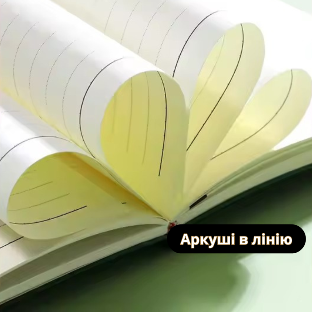 Блокнот А5 на 200 аркушів з ручкою скетчбук з еко-шкіри в подарунковій упаковці, набір 3в1, колір чорний Кам'янець-Подільський - фото 5