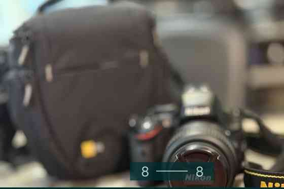 Дзеркальна фотокамера Nikon D5100 з обʼєктивом kit 18-55 Киев