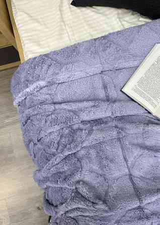 Плед-покривало Ромб 200х230 см (+-5см) Світло-лавандовий (87-257) Київ