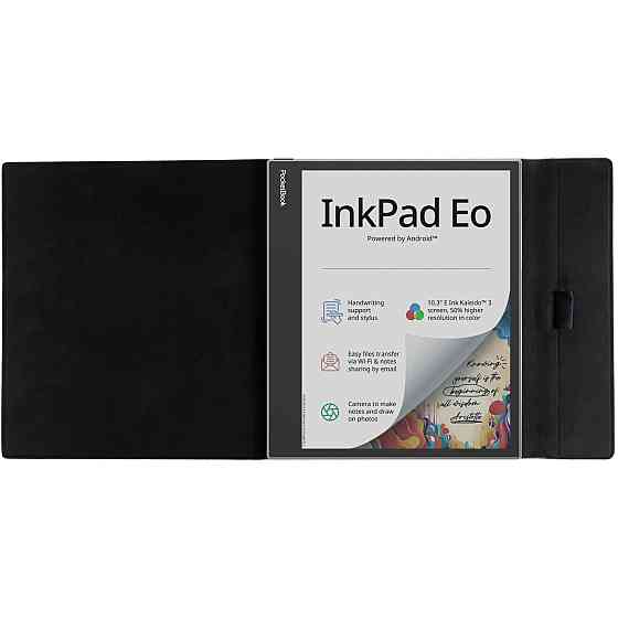Обкладинка PocketBook 10.3", InkPad Eo(PB1042), Flip Cover, чорна Винница