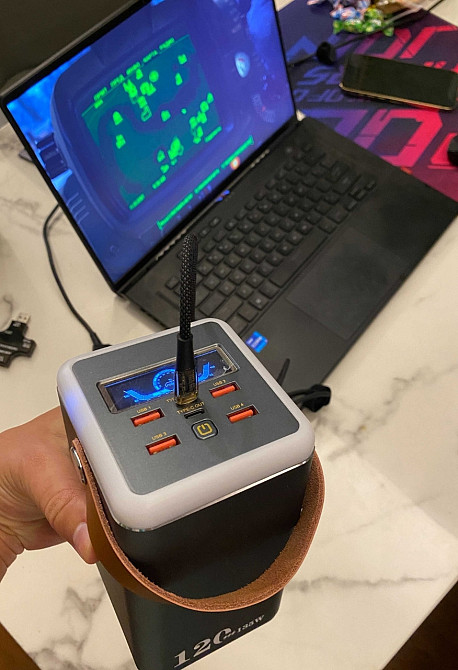Мощный Повербанк 120000 mAh 100W для НОУТБУКА Зарядная станция 444 Wh Киев - изображение 3