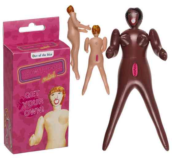 Надувна міні лялька Mini Blow Up Doll Mini Brunette, 66 см Sex Aura Київ