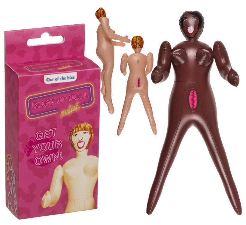Надувна міні лялька Mini Blow Up Doll Mini Brunette, 66 см Sex Aura Київ - фото 1
