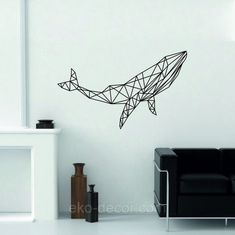Декоративное настенное Панно «Кит», Декор на стену Киев - изображение 7