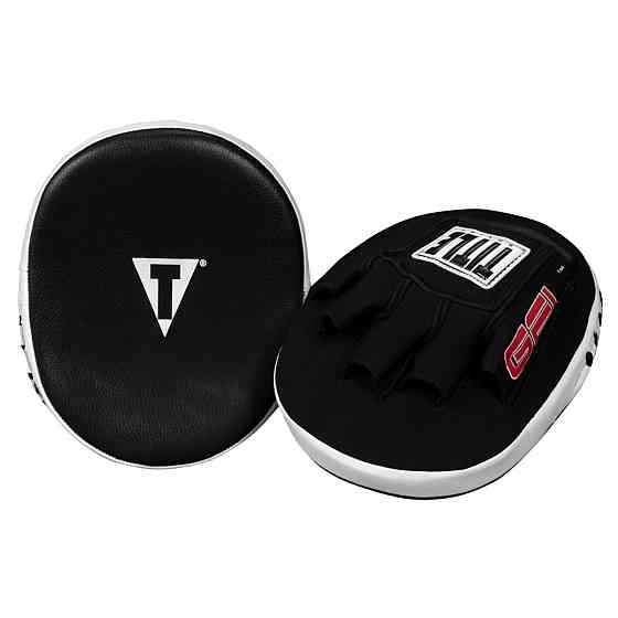 Лапи боксерські TITLE Boxing Gel Tech Punch Mitts 2.0 Black Кам'янське