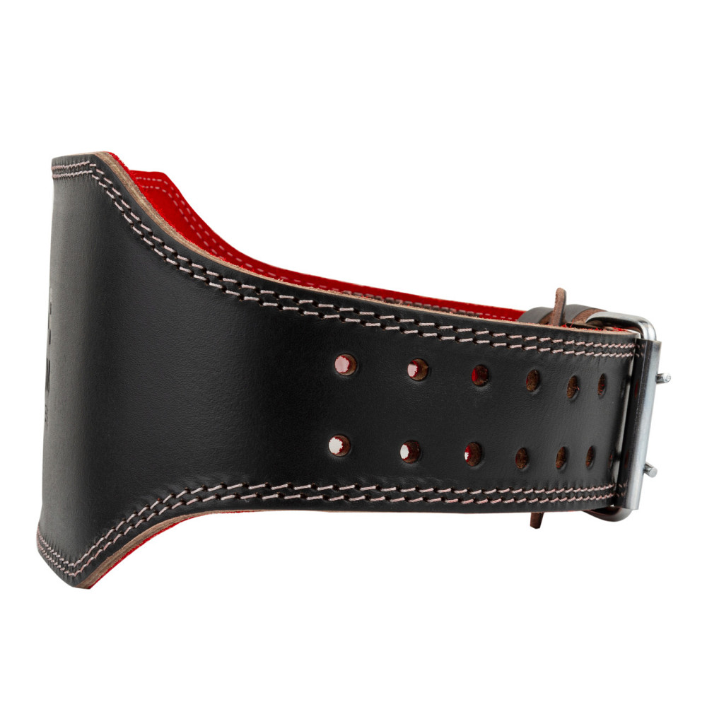 Пояс для важкої атлетики Power System PS-3030 Elite Edition шкіряний Black XL Каменское - изображение 4