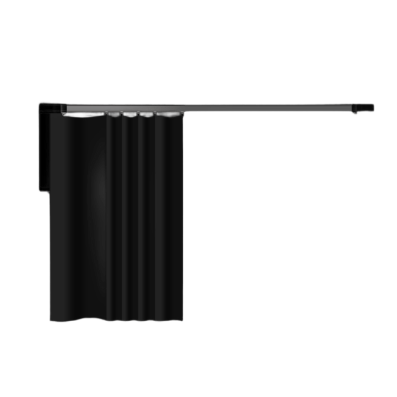 LIVOLO Електрокарниз для штор з електроприводом, WiFi та пультом, одностороннє відкривання, LIV Коломия