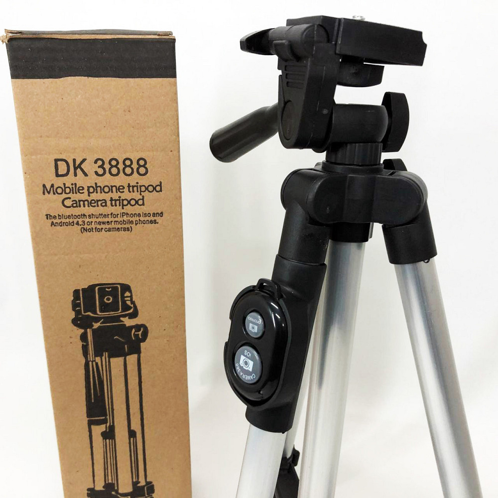 Штатив для телефона Tripod DK-3888, Штативи для фото зйомки, Тринога для фото, Штатив BO-132 тринога трипод Київ - фото 9