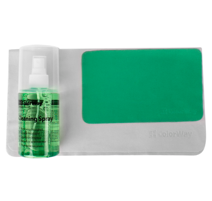 Набір чистячий для електроніки 200мл+2 мікрофібри ColorWay CW-5200 Житомир - фото 1