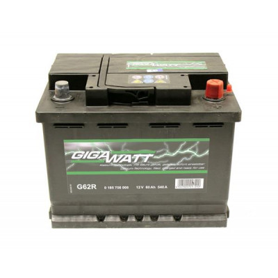 Акумулятор автомобільний GigaWatt 60А (0185756008) Вінниця - фото 1