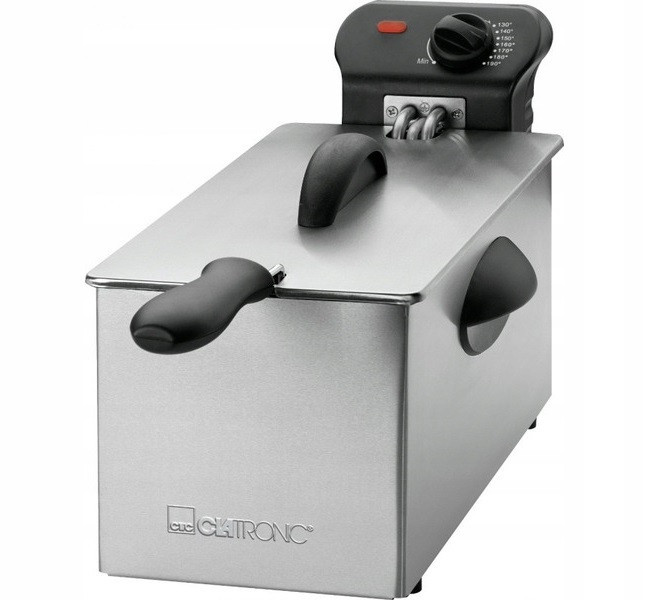 Фритюрница масляная 3 литра Clatronic (3586) Мощность 2000 Вт Нововолынск - изображение 2