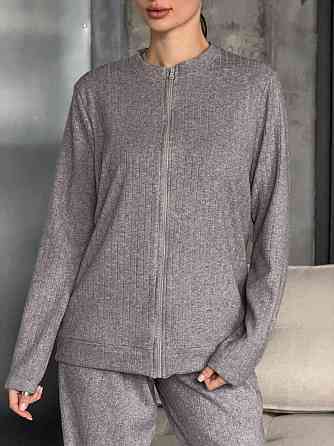 Женский повседневный костюм тройка из трикотажа Одесса