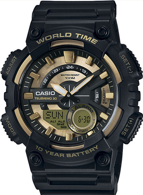 Годинник Casio AEQ-110BW-9A Київ - фото 3