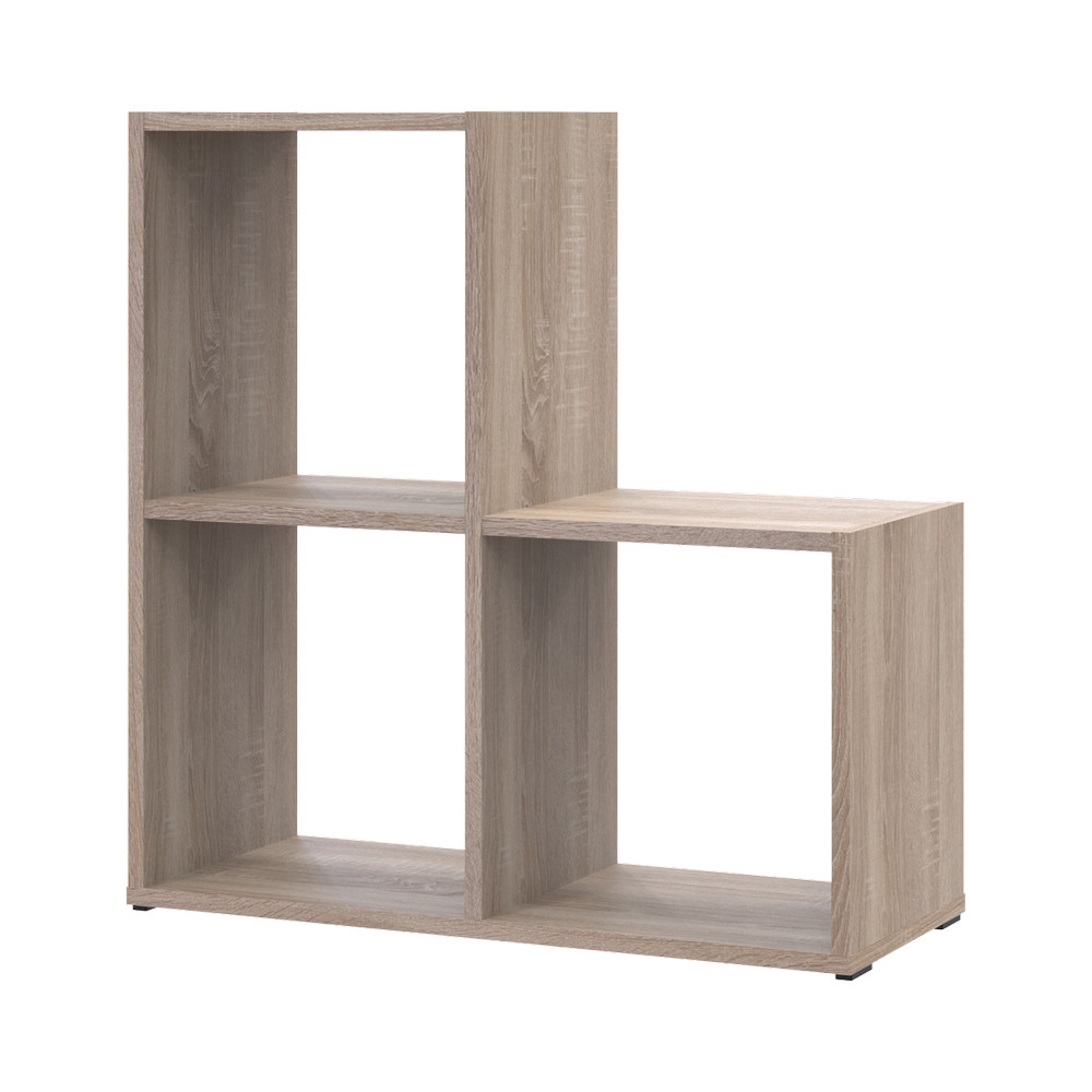 Стелаж Doros Степ 2х2 Дуб сонома відкритий 69х28.8х71.4 DRS-011762 (41516155) Львів - фото 3