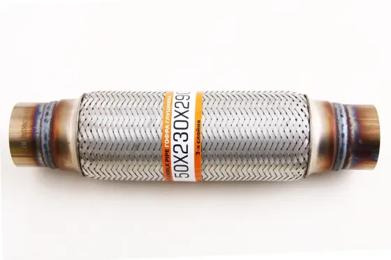 Гофра глушника Aveo 3-шаровий OEM з фланцями (50*230*290) Вінниця