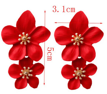 Сережки нардяні Гібіскус Київ - фото 1