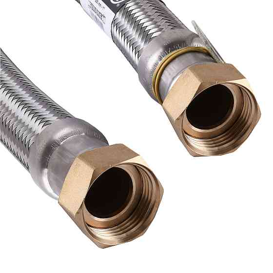 Шланг антивибрационный прямой TUCAI EXTRA TWIST 1″ 1,0м RIVER НG-1-1000 204734 (000019365) Киев
