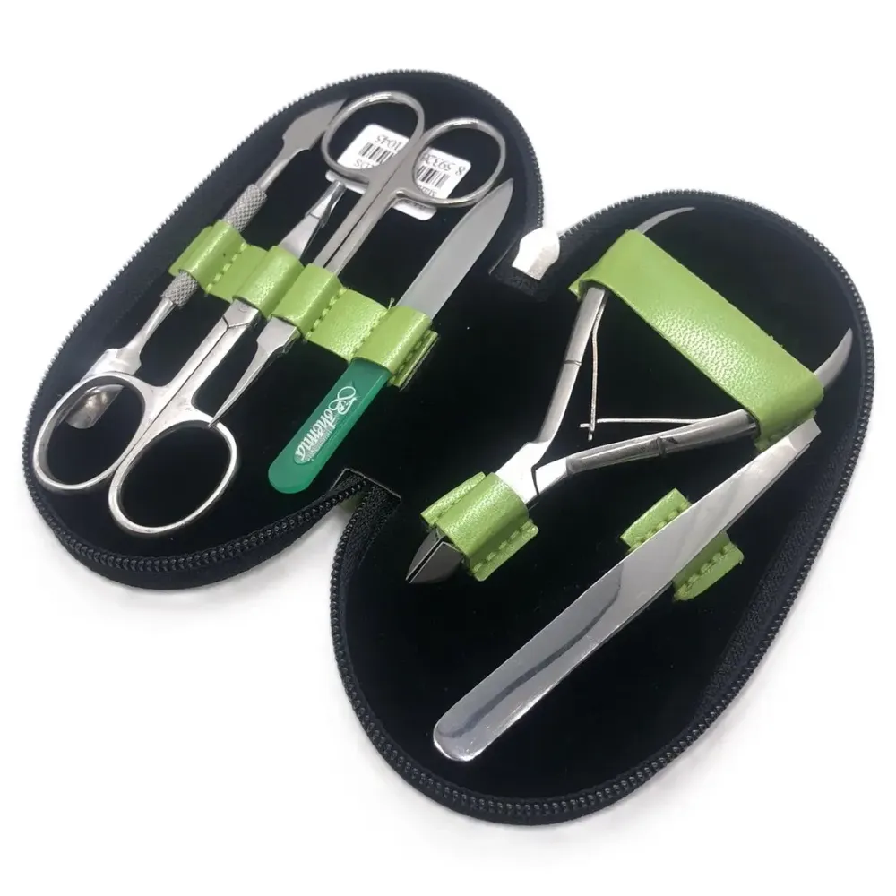 Маникюрный набор KDS (6 предметов) с  хрустальной пилочкой Киев - изображение 2