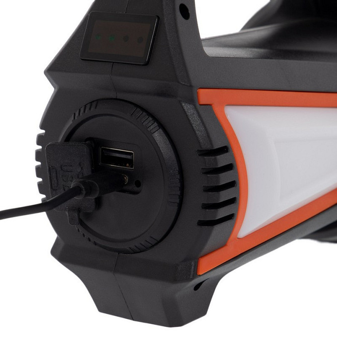 Кемпінговий ліхтар X-Balog T100-JS881B 10W XHP + SMD (білий-червоний-синій) Type-C 4х18650 (4+4 режими) Вінниця - фото 8