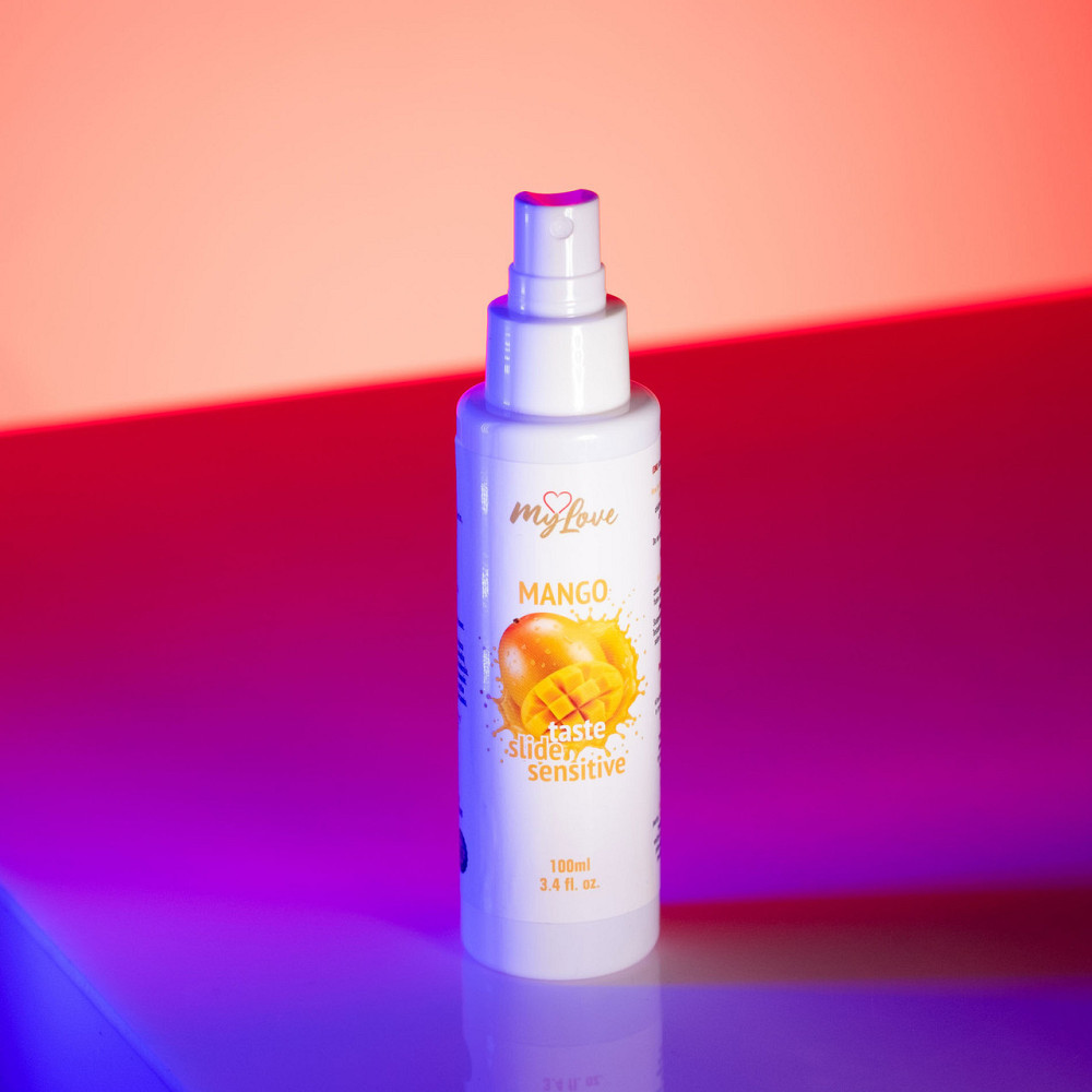 Інтимний гель-лубрикант - MyLove Taste Slide Sensitive Mango, 100 мл Sex Aura Київ - фото 8