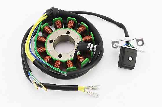 Статор магнето (генератора) (12 котушок роз'єм "тато 3+2"), 200cc (d=93мм) Киев