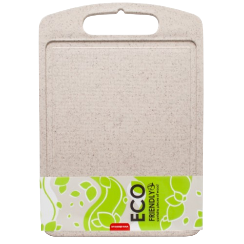 Дошка кухонна 30*20см пластик біла троянда W168028 Eco Wood Алеана Житомир