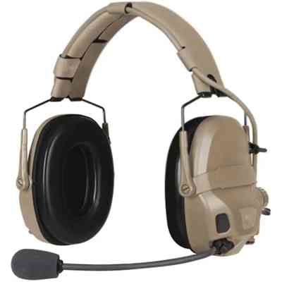 Наушники для стрельбы Ops-Core AMP Communication Headset-Connectorized. Верхній тримач. Tan (N101153-01-0000) Винница