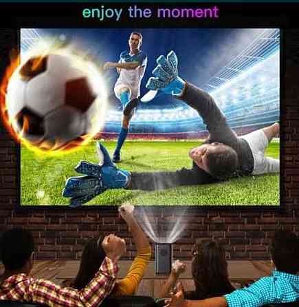 Проектор Домашний Кинотеатр : Android Wi-Fi , Экран , Крепление, Сабвуфер Киев