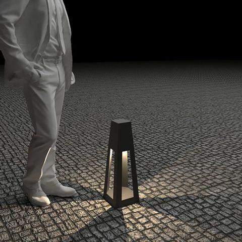 Фонарь тумба с внешним освещением Quan, низкий, черный QN94411 Код: 007969 Ровно - изображение 2