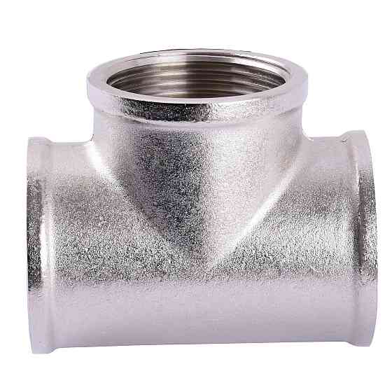 Трійник SOLOMON 3/4″ ВВВ нікель 8202 Луцк