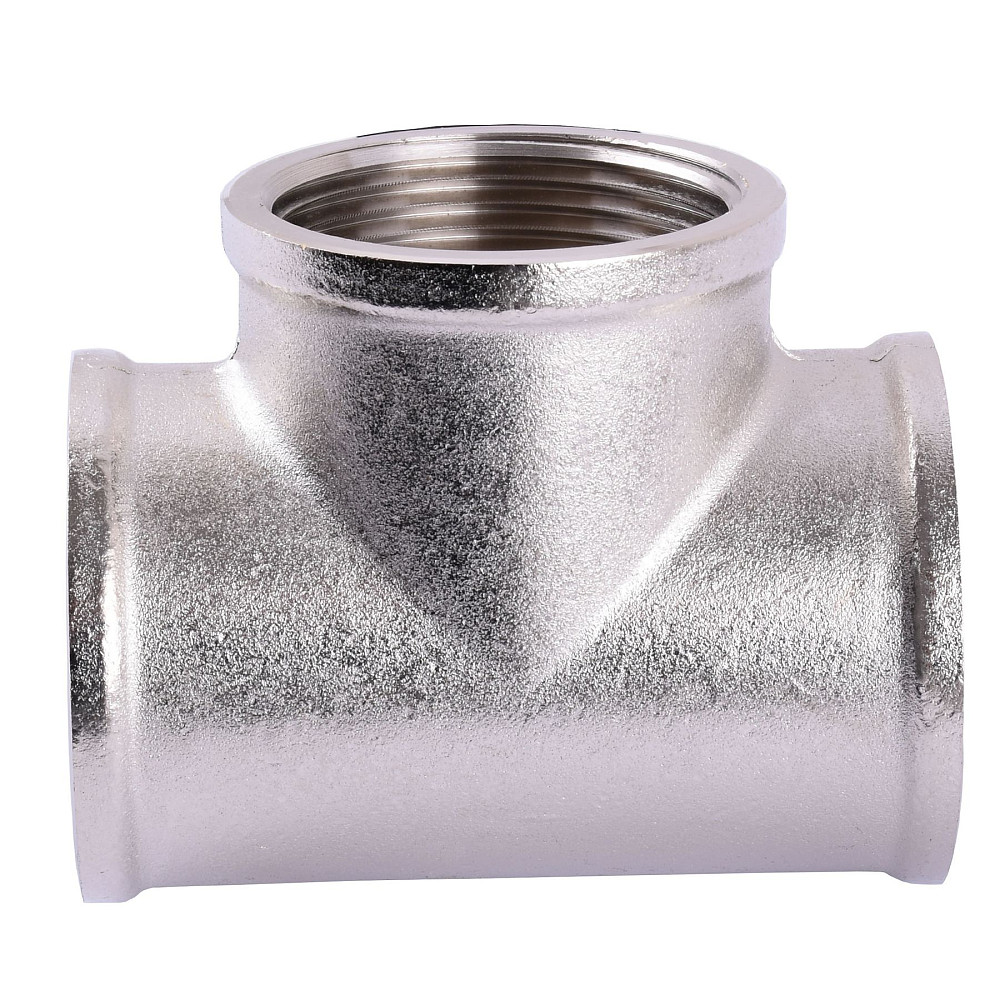 Трійник SOLOMON 3/4″ ВВВ нікель 8202 Луцьк - фото 1