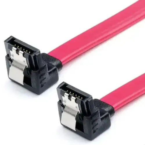 Кабель для відеокарт (SATA — DATA (штекер кутовий 7pin — штекер кутовий 7pin)), 50 см Полтава - фото 1