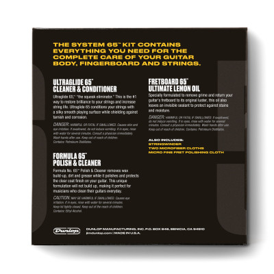 Средство по уходу за гитарой Jim Dunlop System 65 Guitar Tech Kit (6504) Винница - изображение 3