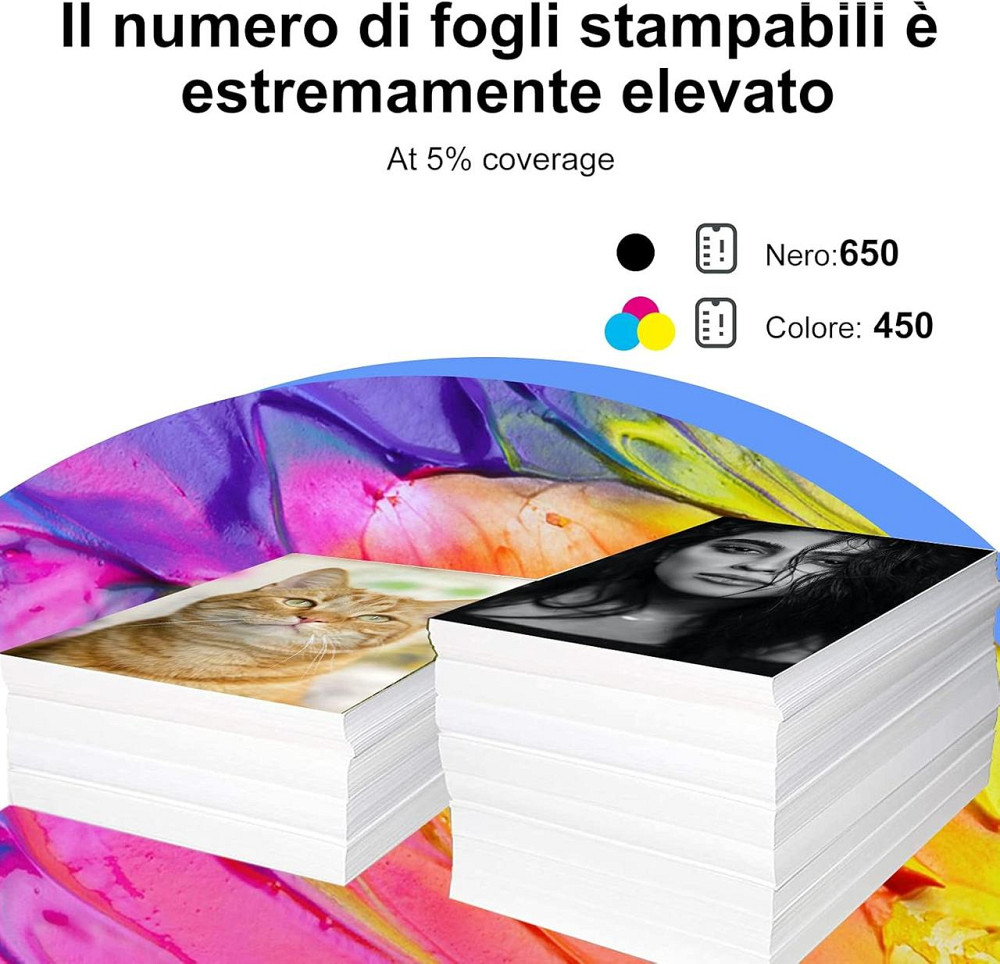 Чорнильні картриджі Heshun PG 545 XL CL 546 XL для Canon PG545XL і CL546XL 545 Black 546 Color Replacement Дніпро - фото 7