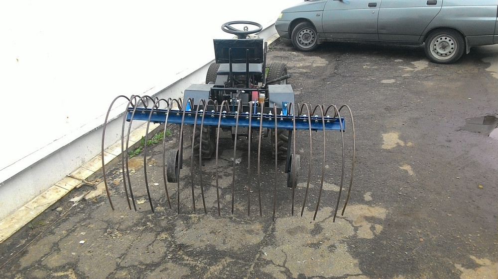 Граблі механічні (до мототрактора) (ГР2) Харків - фото 2