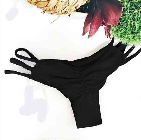 Бразиліана труси купальні жіночі чорний Київ