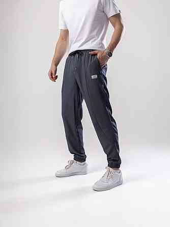 Чоловічі повсякденні джогери. Темно-сірі джогери літні з кишенями Pobedov Savaya Київ